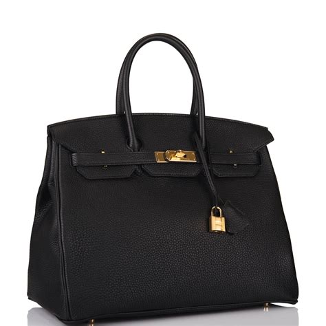 black and gold birkin bag